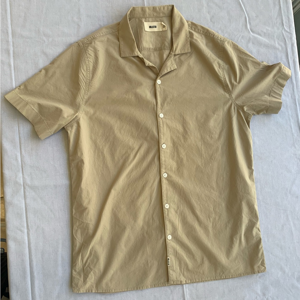 Hollister men Button-up Top